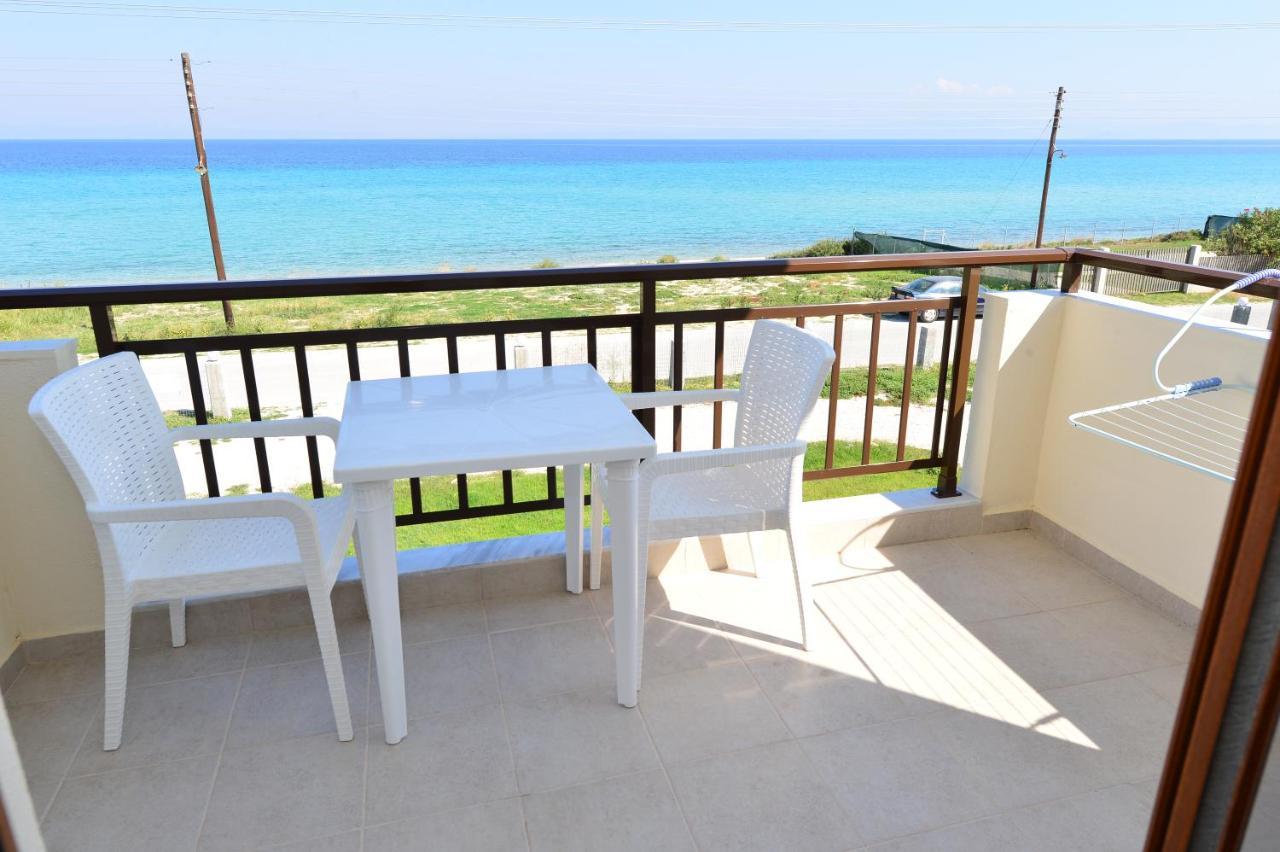 Skentos Apartments Sea View Polychrono Buitenkant foto
